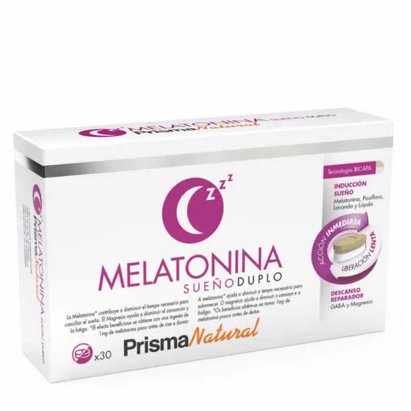 Prisma Natural Melatonin Sleep 30 Bilayer Tablets - Batty Beauty