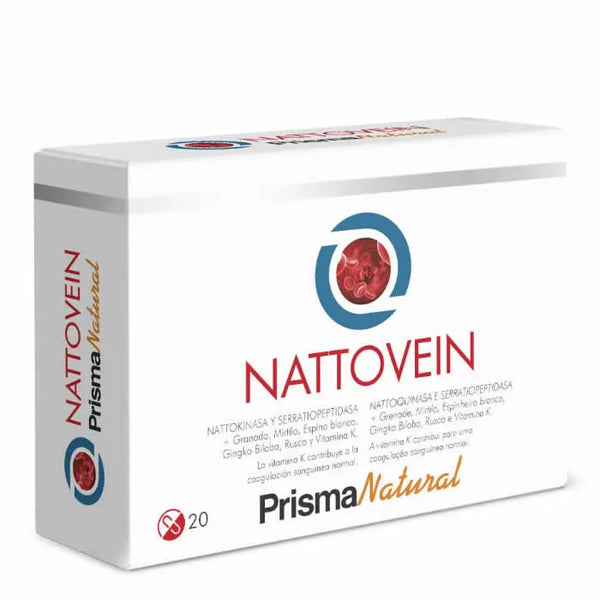 Prisma Natural Nattovein 20 Caps - Batty Beauty