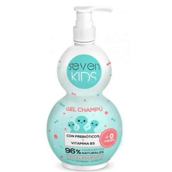 The Seven Cosmetics Gel Champu Seven Kids 400ml - Batty Beauty