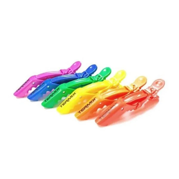 Termix Professional Pride Hair Clips 6 Units - Batty Beauty