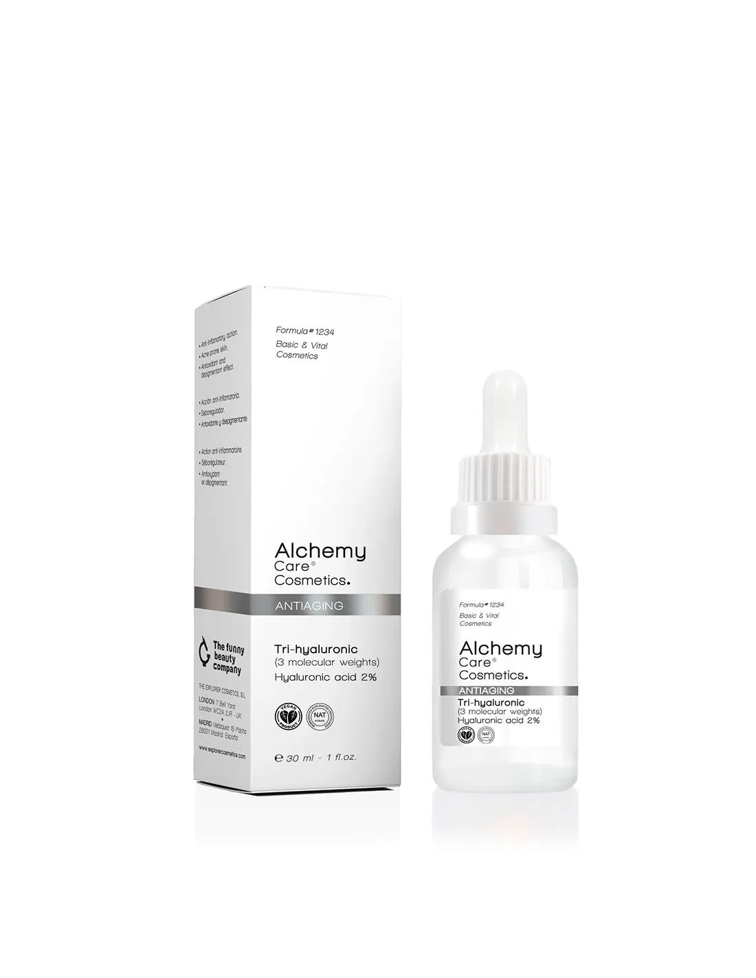 Alchemy Care Cosmetics Tri-Hyaluronic 2 Sérum Antiedad