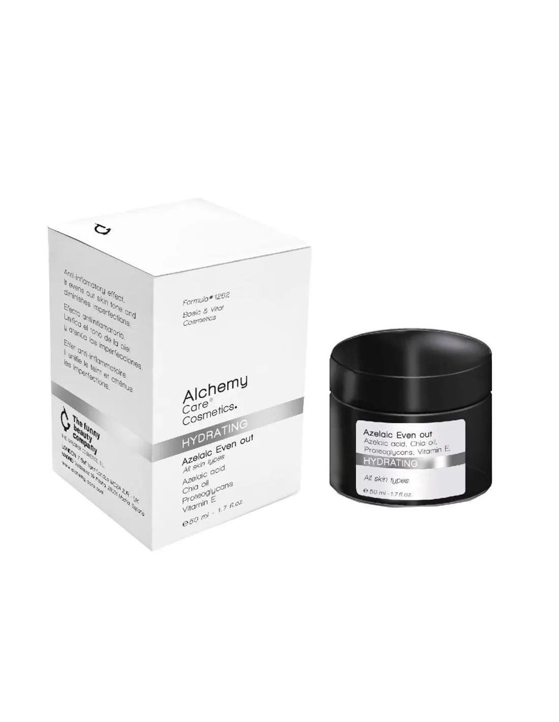 Alchemy Care Cosmetics Hydrating Azelaic Evan Out