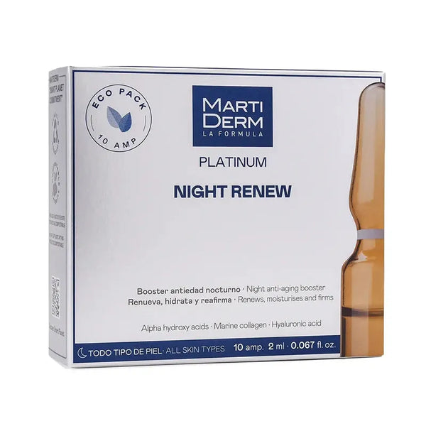 Martiderm Nuit Renouveler 30 Ampoules - Batty Beauty