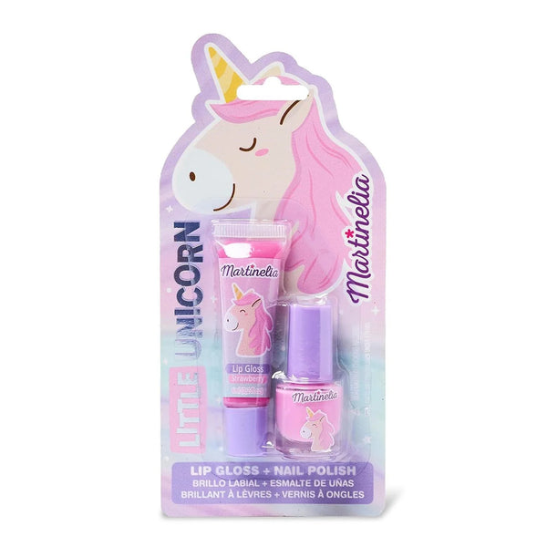 Martinelia Little Unicorn Brillo De Labios 1un Lacas De Uñas 1u - Batty Beauty