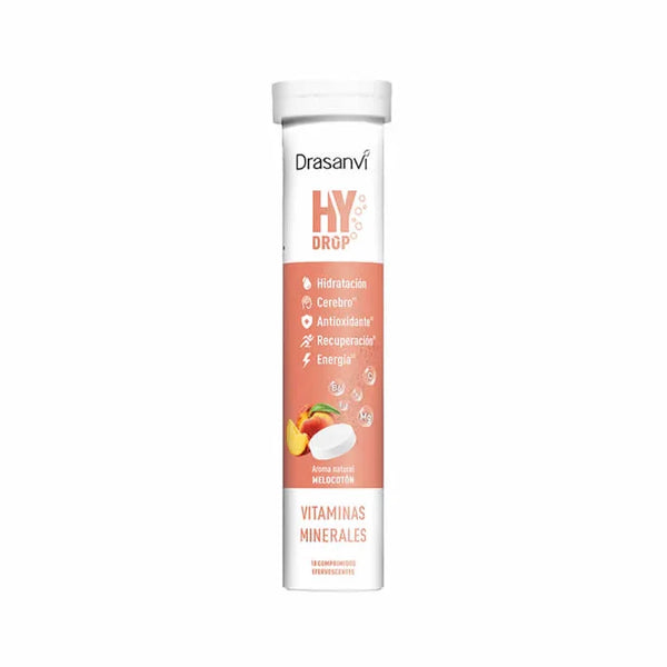 Drasanvi Hydrop Peach Effervescent Electrolytes 18 Tablets - Batty Beauty
