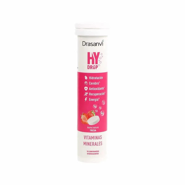 Drasanvi Hydrop Strawberry Effervescent Electrolytes 18 Tablets - Batty Beauty