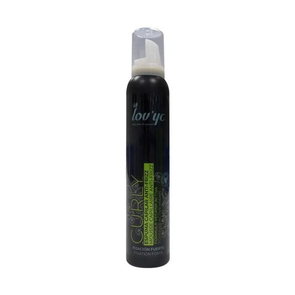 Lovyc Elie Saab Lovyc Curly Espuma Capilar Anti-Frizz Formula Vegana Fijacion Fuerte 200ml - Batty Beauty