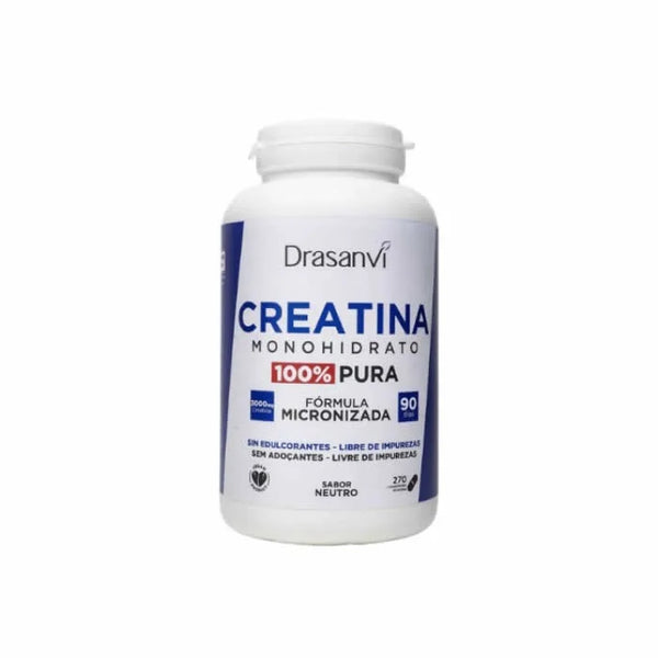 Drasanvi Creatine Monohydrate, 270 Tablets 90-Day Supply - Batty Beauty