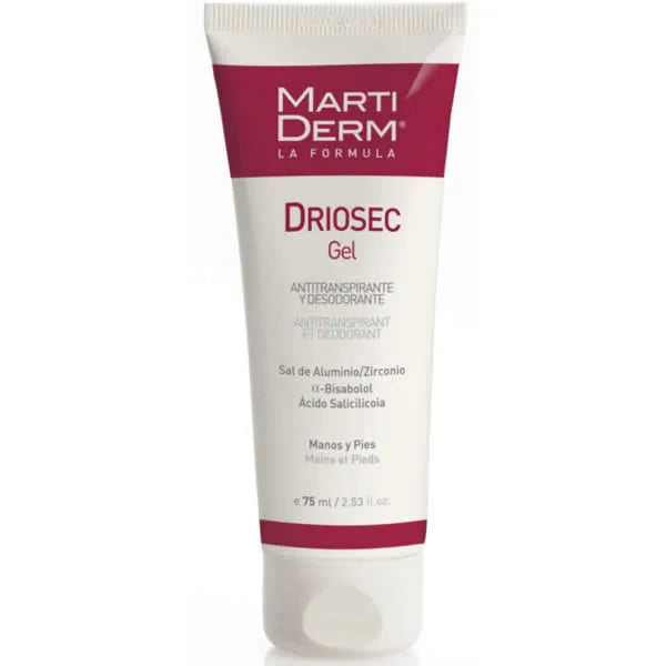 Martiderm Driosec Déodorant Gel Pour Les Mains et Les Pieds