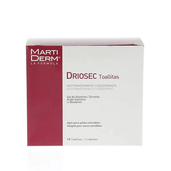 Martiderm™ Driosec 15 Lingettes - Batty Beauty