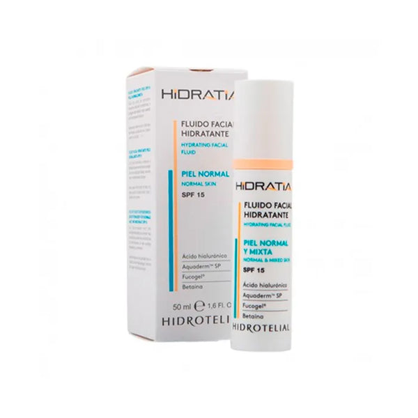 Hidrotelial Fluide Facial Peau Normale et Mixte 50ml - Batty Beauty
