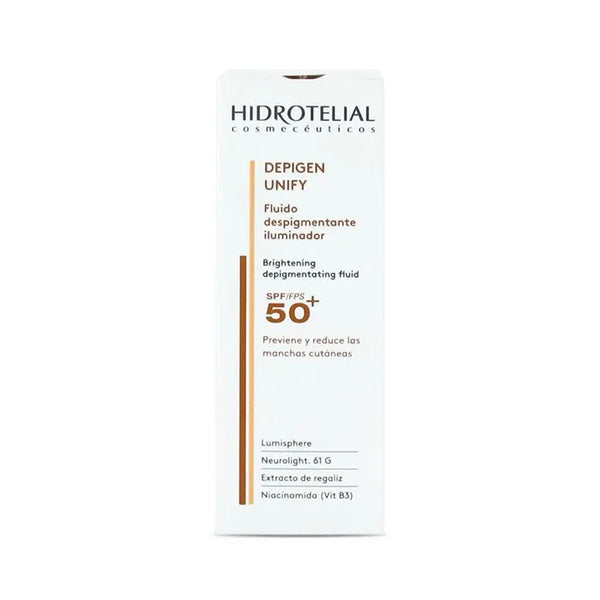 Hidrotelial Depigen Unify Fluide Dépigmentant 50ml - Batty Beauty