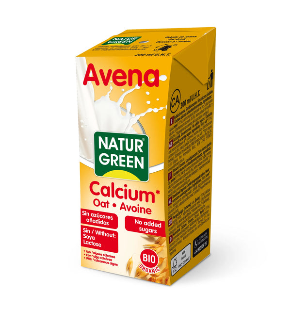Naturgreen Bebida Avena Calcium 200ml - Batty Beauty