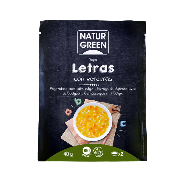 Naturgreen Sopa Letras Verduras 40g - Batty Beauty
