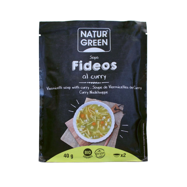 Naturgreen Sopa Fideos Curry 40g - Batty Beauty