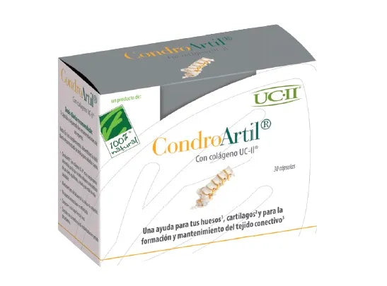 100%natura 100 Natura 100 Natura 100 Natura Condroartil Con Colageno Uc-Ii 30 Cap - Batty Beauty