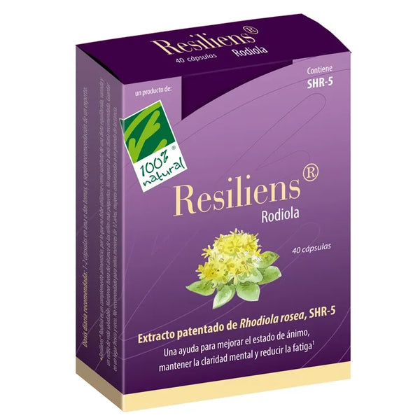 100%natura Resiliens Rhodiola 40 Cap - Batty Beauty