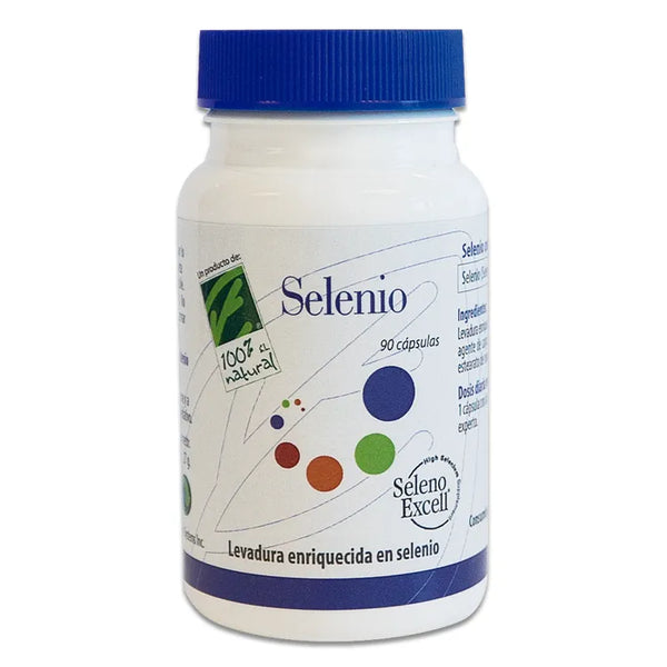 100%natura Selenio 90 Cap - Batty Beauty