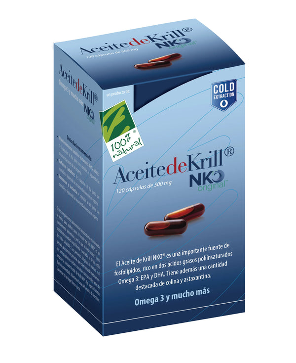 100%natura Aceite De Krill Nko 120 Cap De 500 Mg - Batty Beauty
