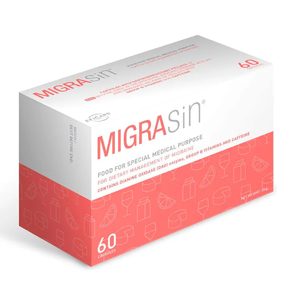 Vpharma Migrasin 60 Capsules - Batty Beauty