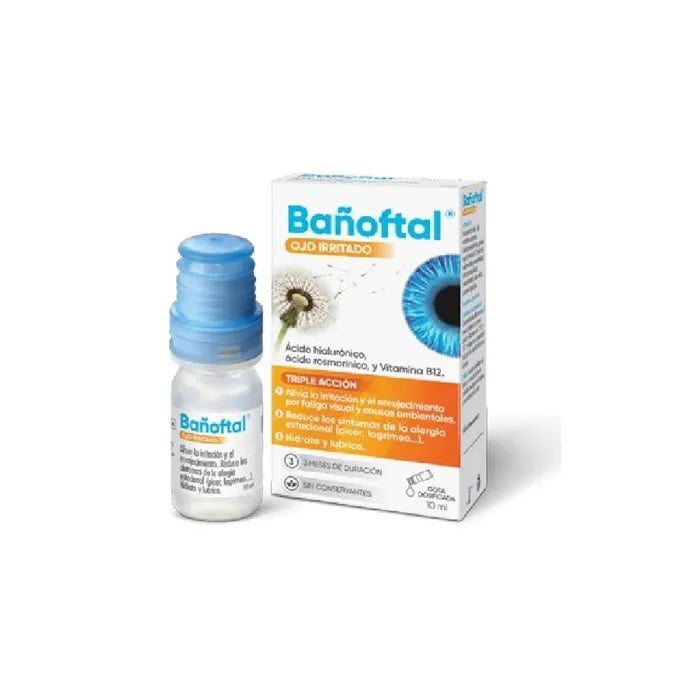 Bañoftal Oeil Irrité Triple Action