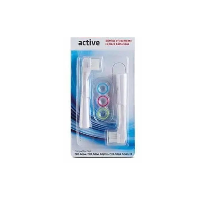 Phb Active Adult Electric Tootbrush Head X2