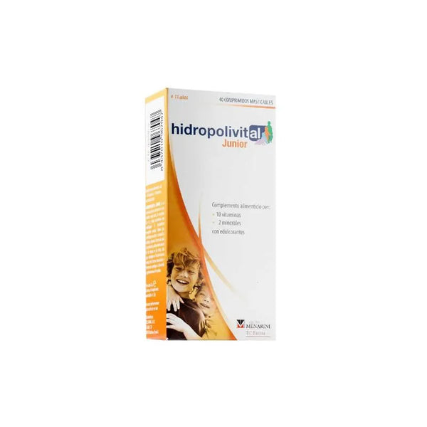 Hidropolivital Junior 40 Comprimés À Croquer - Batty Beauty
