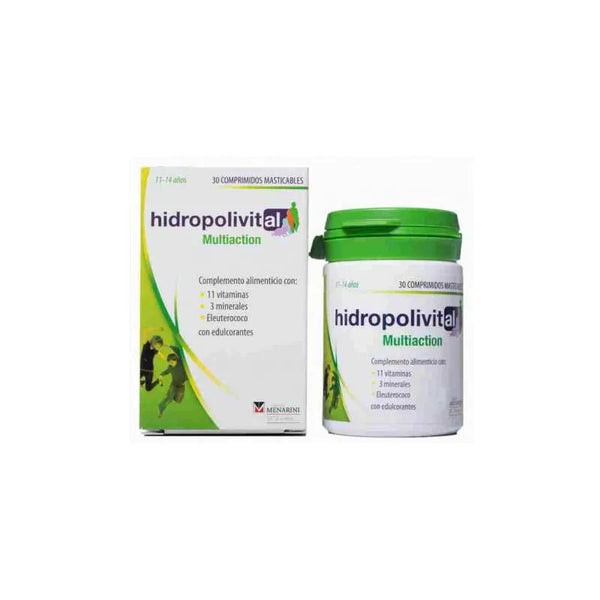 Hidropolivital Multiaction 30 Comprimidos Comprimidos Masticables - Batty Beauty