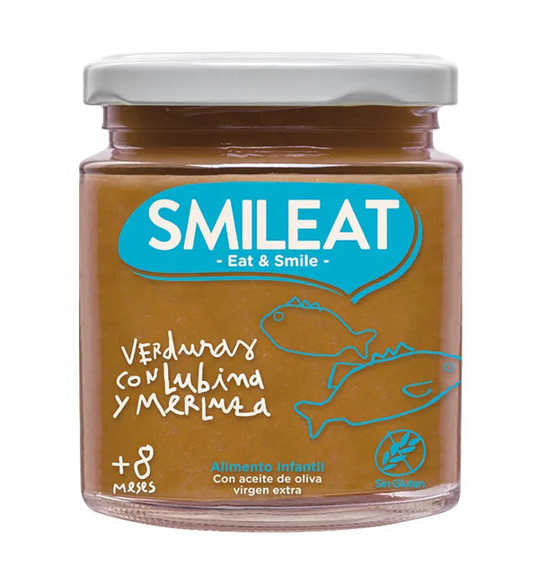 Smileat Potito Bio Verduras Lubina Merluza 230g - Batty Beauty