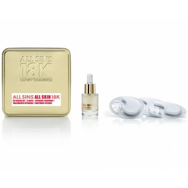 All Sins 18k All Skin Eye Rescue 21 Days Intensive Treatment Coffret 2 Produits - ALL SINS 18K