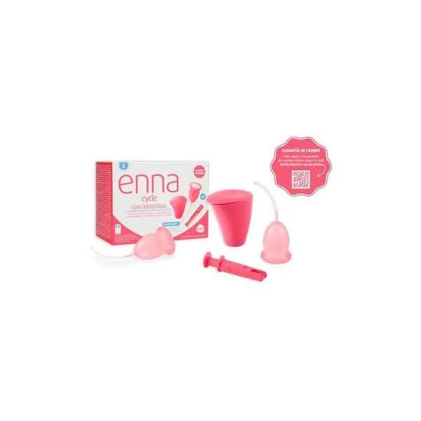 Enna Cycle Coupe Menstruelle Taille S 2 Tasses Applicateur Stérilisateur - Batty Beauty