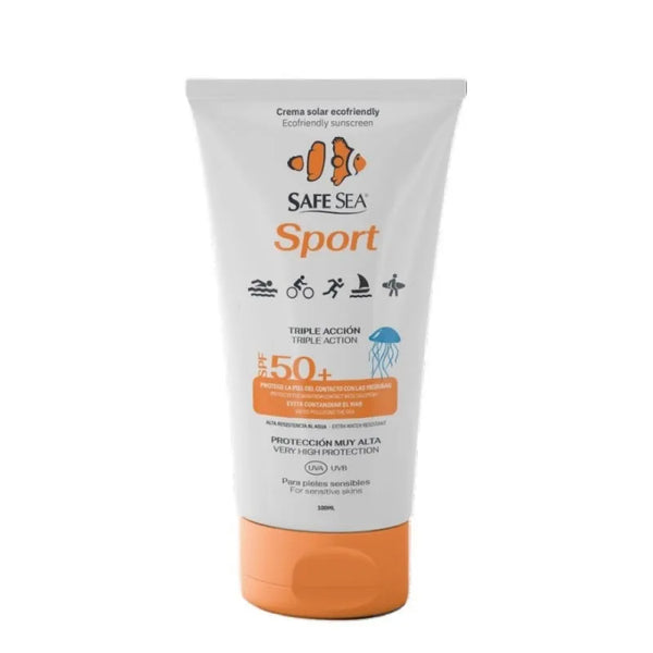 Safe Sea Sport Crème Spf 50+ 100ml - Batty Beauty