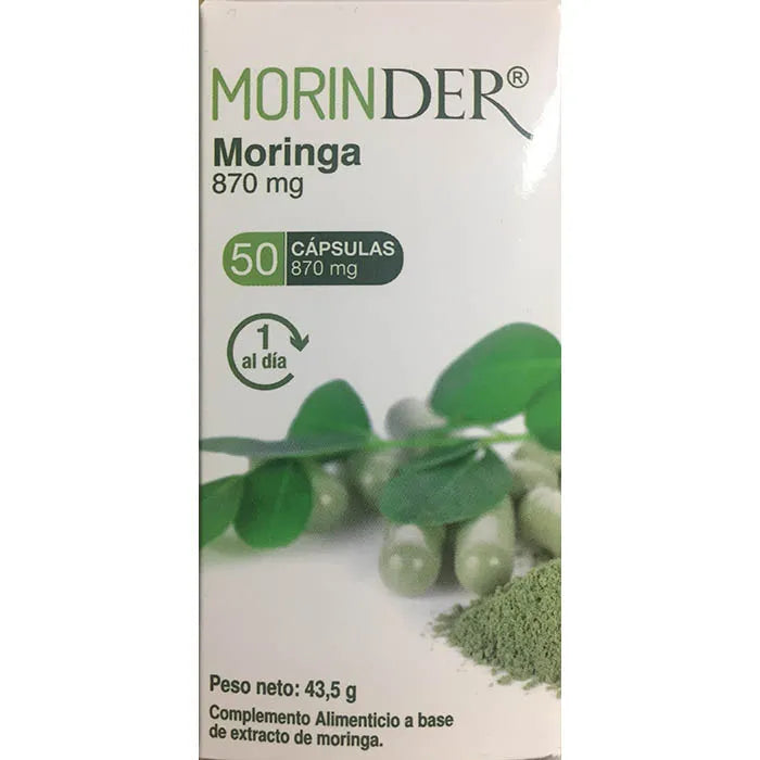 Denuvi Morinder Moringa 870mg 50 Capsules