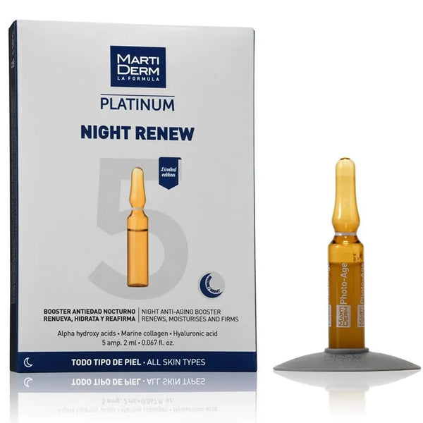 Martiderm Night Renew 5 Ampoules - Batty Beauty