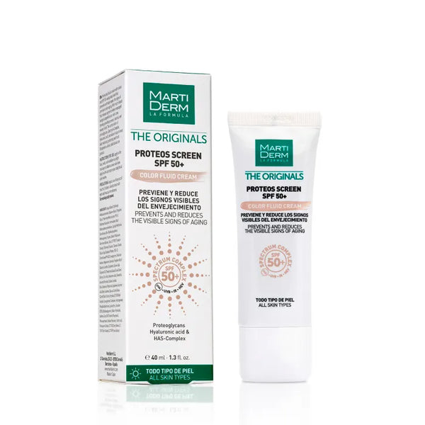 Martiderm Proteos Screen Spf 50+ Crème Colorée 40ml - Batty Beauty