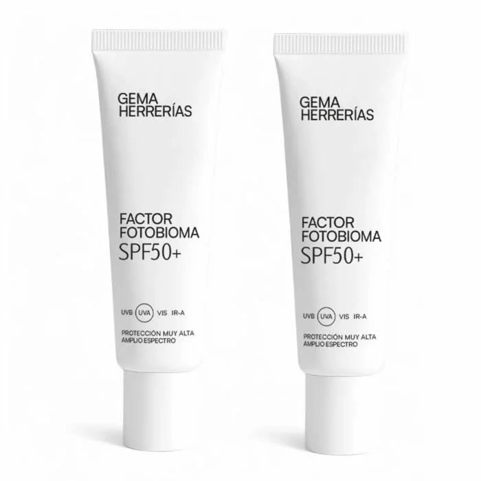 Gema Herrerias Gema Herrerías Factor Fotobioma Spf50+