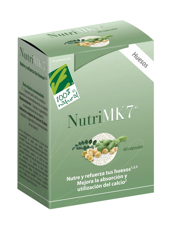 100%natura Nutrimk7 Huesos 60 Capsulas - Batty Beauty