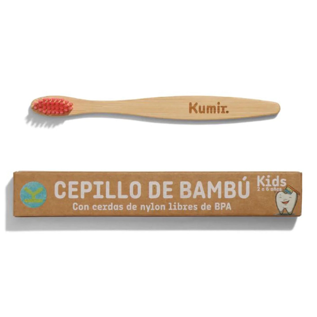 Lovyc Elie Saab Lovyc Kids Cepillo De Dientes Bambu Rojo 1un