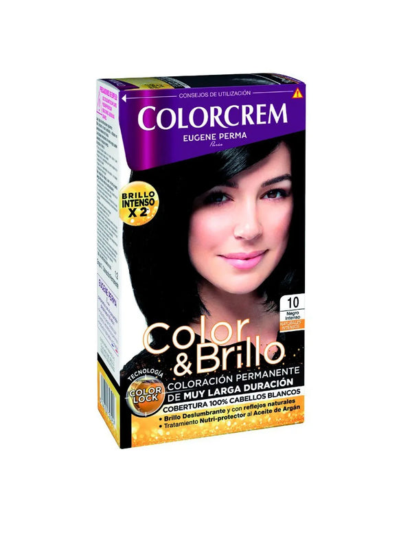 Eugene Perma Tinte Pelo Colorcrem 10 Negro Intenso - Batty Beauty