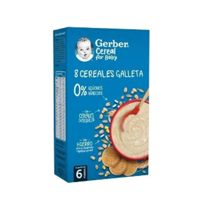 Gerber 8 Céréales avec Biscuit