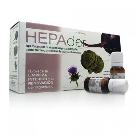 Pharmasor Soria Natural Hepader 14 Flacons - Batty Beauty