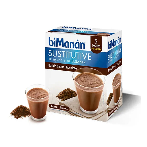 Bimanan Sustitutive Milk-shake Au Chocolat 5 Unités - BIMANÁN