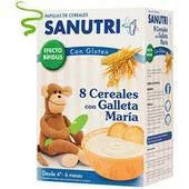 Sanutri 8 Céréales Avec Biscuits Effet Bifidus