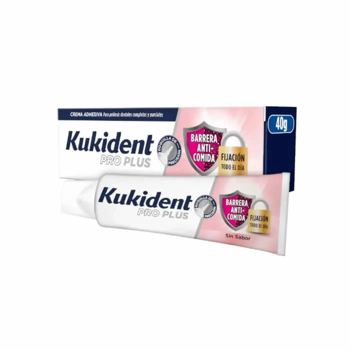 Kukident Pro Plus Adhesive Cream All-Day Hold Flavorless