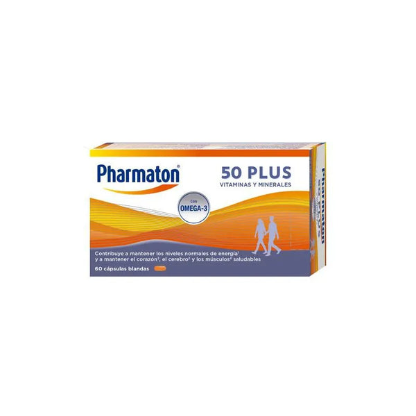 Pharmaton® 50 Plus 60 Gélules - Batty Beauty