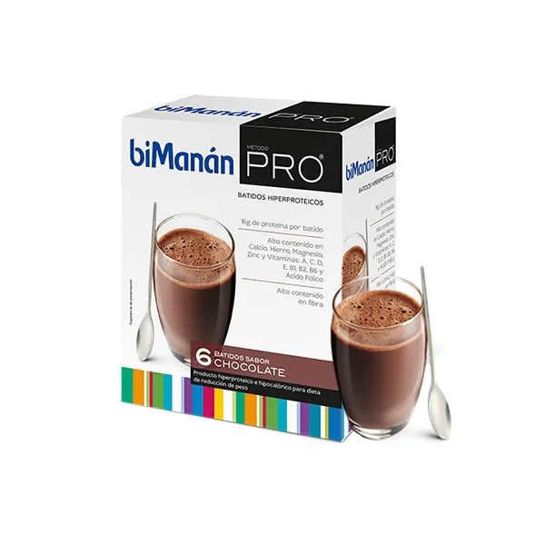 Bimanán Bimanan Pro Milk-Sake Au Chocolat 6 Sachets - Batty Beauty