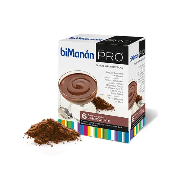 Bimanán Bimanan Pro Crème au Chocolat 6 Unités