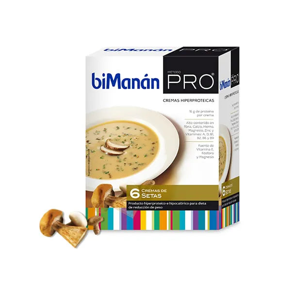 Bimanán Bimanan Pro Crème aux Champignons 6 Unités