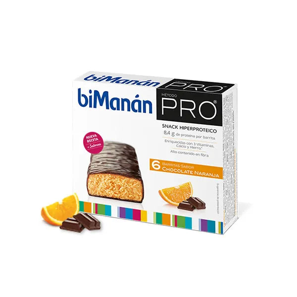 Bimanán Befit Bars Chocolate and Orange 6 pieces - Batty Beauty