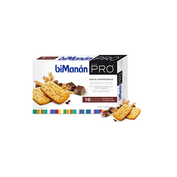 Bimanán Befit Biscuits Aux Céréales Avec Pépites De Chocolat 16 Unités - BIMANÁN